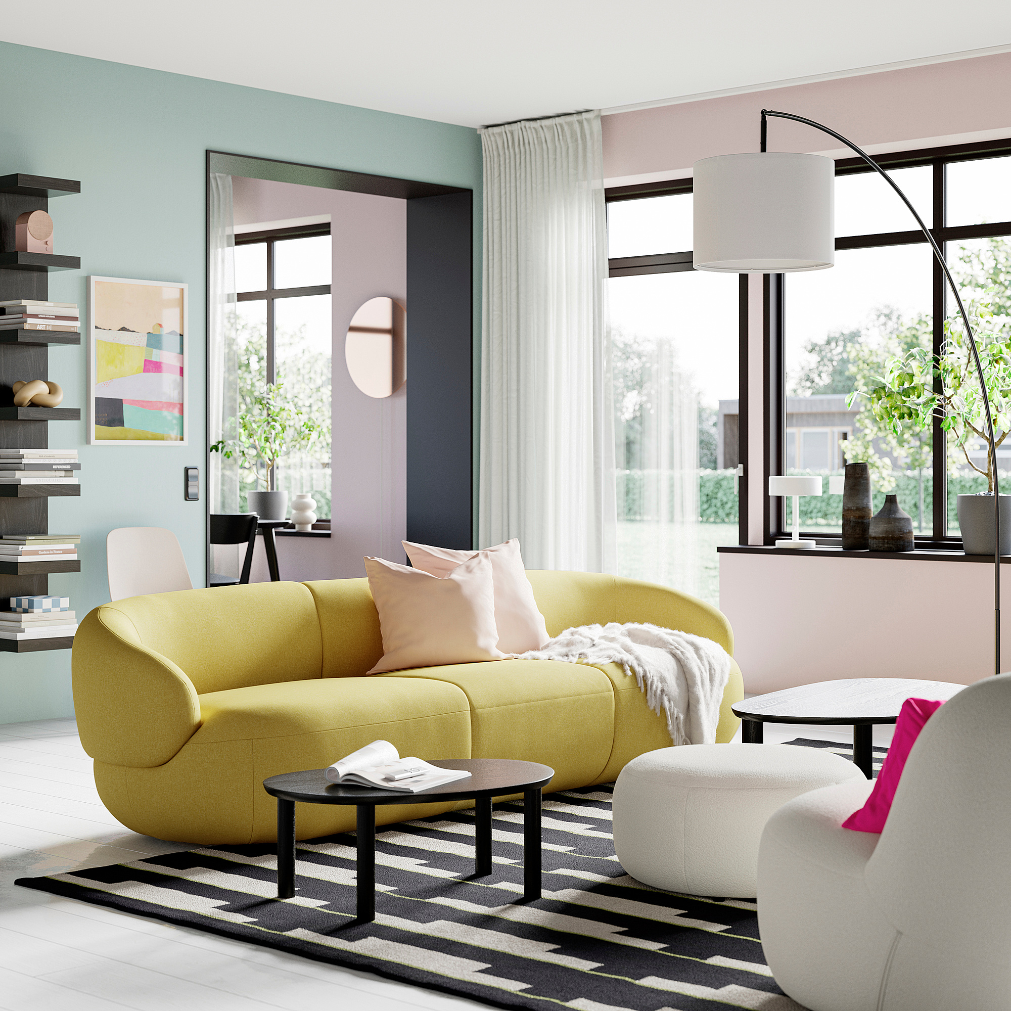 LILLESÄTER 四人座沙發