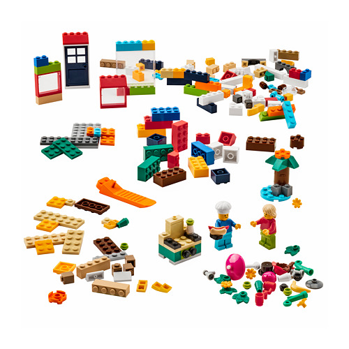 BYGGLEK 201-piece LEGO® brick set