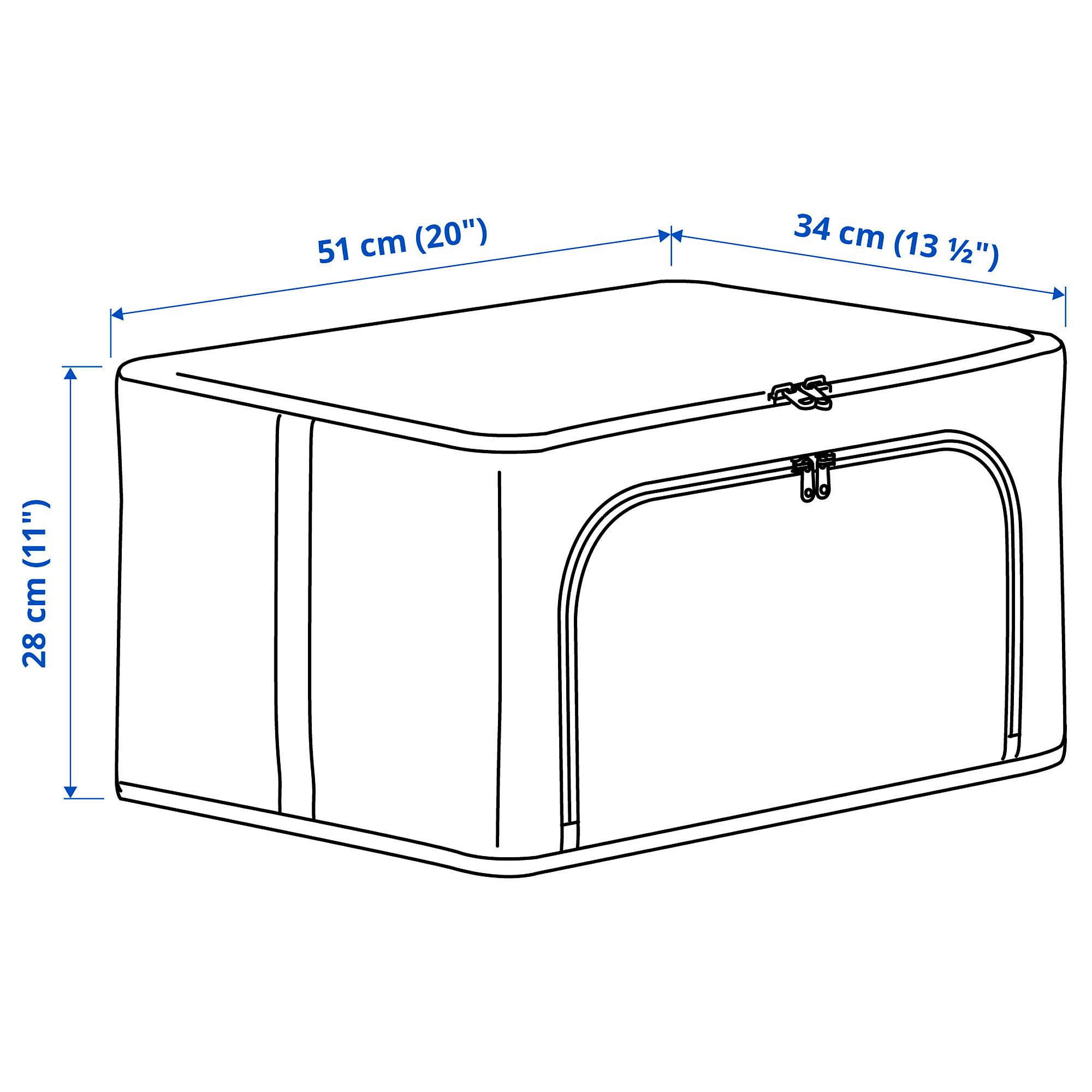 HEMMAFIXARE storage case