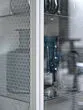 BAGGEBO glass-door cabinet