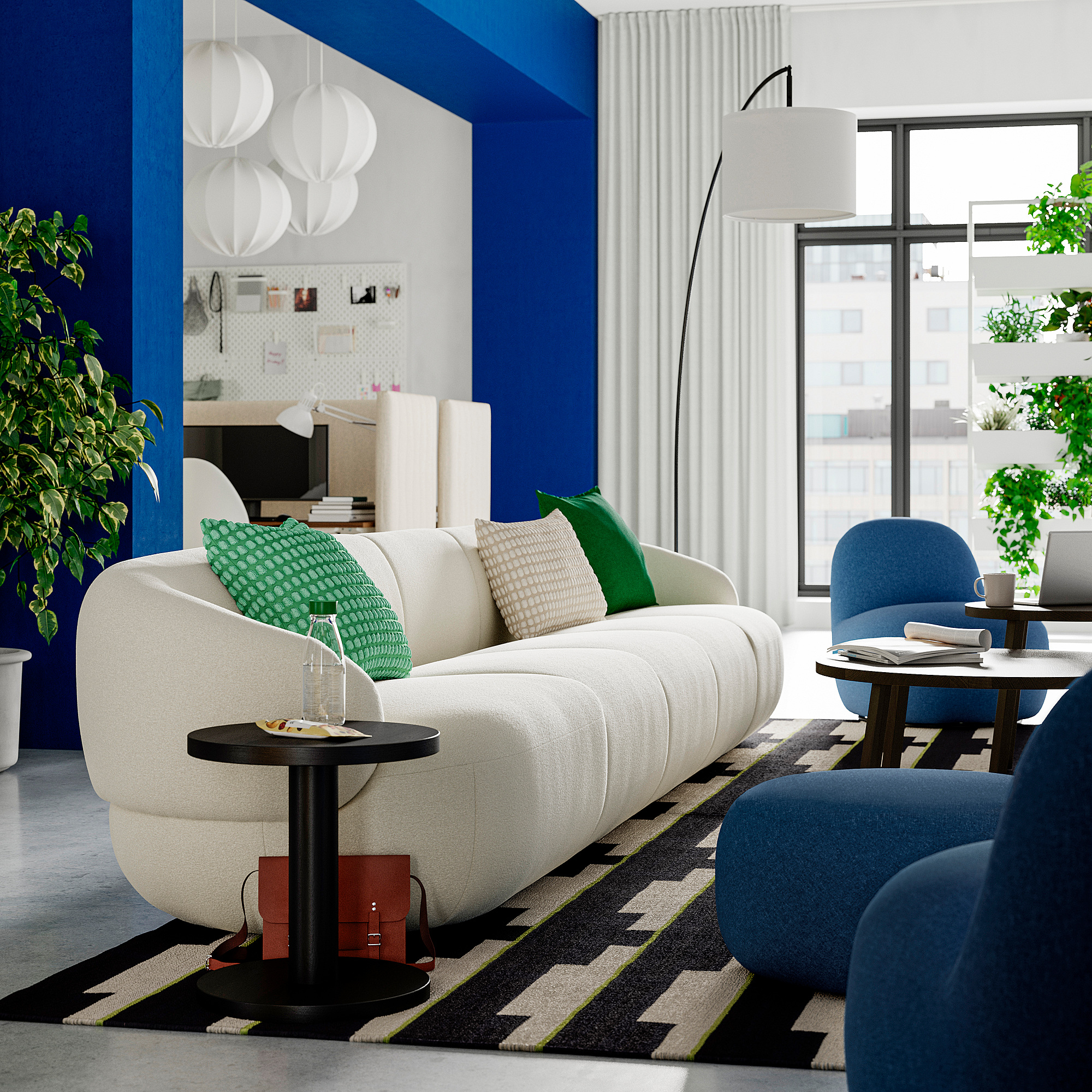 LILLESÄTER 6人座沙發