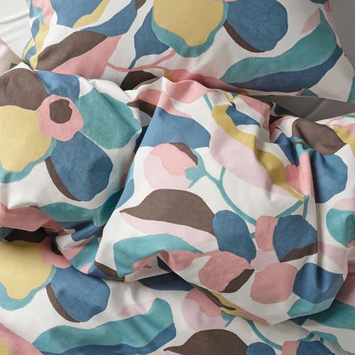 VIDEOXBÄR duvet cover and 2 pillowcases