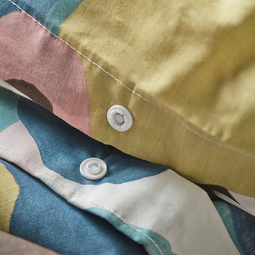 VIDEOXBÄR duvet cover and 2 pillowcases