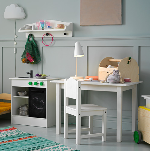 SUNDVIK - 兒童桌, 白色 | IKEA 線上購物 - PH168407_S4