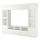 BESTÅ - TV storage combination/glass doors, white Sutterviken/Sindvik white clear glass | IKEA Taiwan Online - PE784800_S1