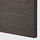 METOD - wall cabinet with shelves/2 doors, white Askersund/dark brown ash effect | IKEA Taiwan Online - PE784810_S1
