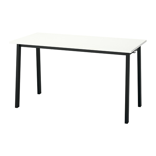 MITTZON - conference table, white/black, 140x68x75 cm | IKEA Taiwan Online - PE912055_S4