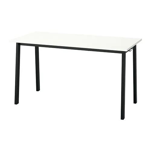 MITTZON - 會議桌, 白色/黑色, 140x68x75 公分 | IKEA 線上購物 - PE912055_S4