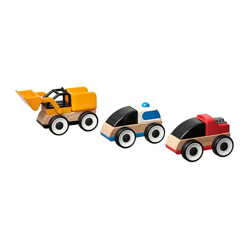 LILLABO 玩具車 3件組