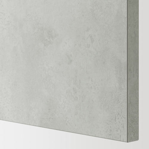 ENHET - wall cb w 2 shlvs/doors, grey/concrete effect | IKEA Taiwan Online - PE784870_S4