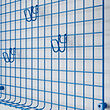 GREJIG wall grid with rail