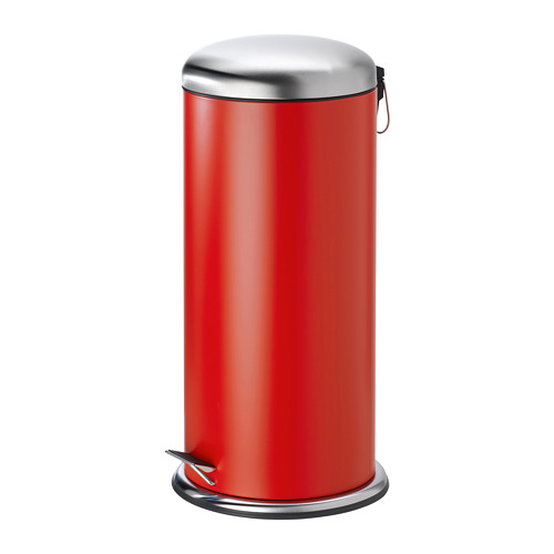 MJÖSA - pedal bin, red | IKEA Taiwan Online - PE773029_S4