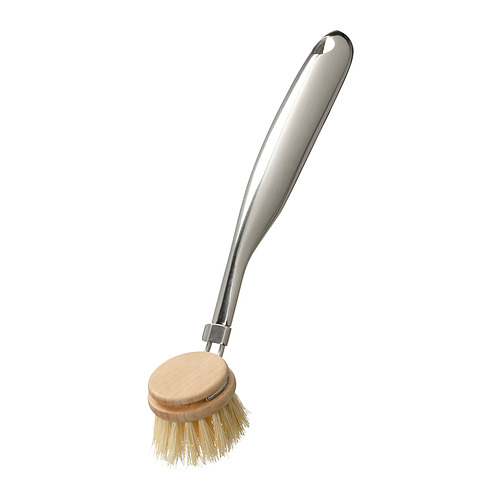 VÄLVÅRDAD - dish-washing brush, stainless steel/beech | IKEA Taiwan Online - PE835927_S4