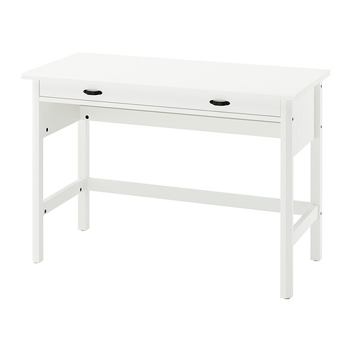 BRYTNING - desk, white, 110x53x75 cm | IKEA Taiwan Online - E1011553_S4