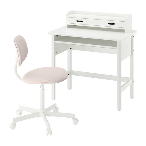 BRYTNING/BLECKBERGET desk and chair