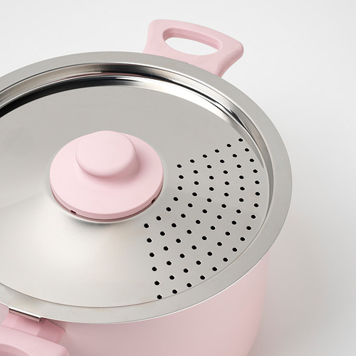 HEMLAGAD - 鍋具 6件組, 淺粉紅色 | IKEA 線上購物 - PE842354_S4