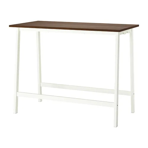 MITTZON - 會議桌, 實木貼皮, 胡桃木/白色 140x68x105 公分 | IKEA 線上購物 - PE912242_S4