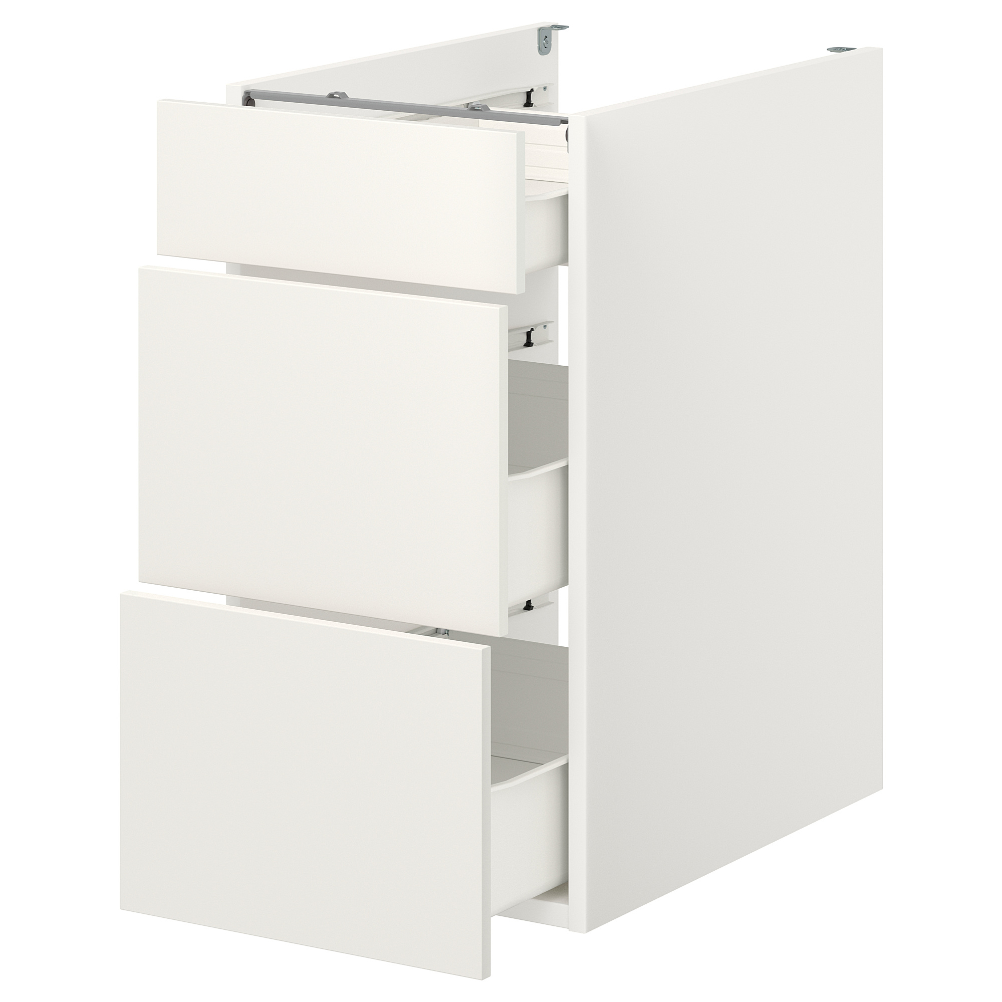 ENHET base cb w 3 drawers