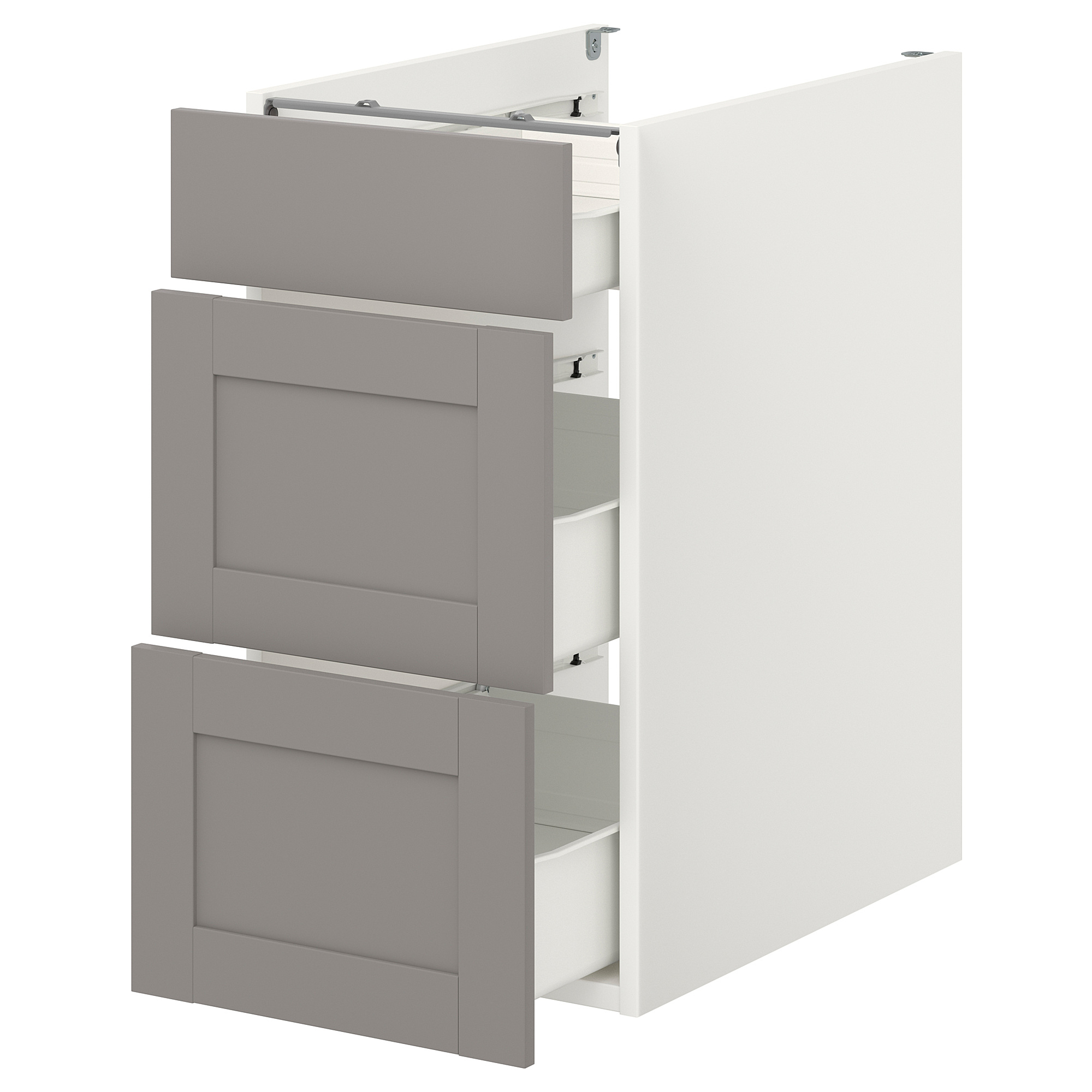 ENHET base cb w 3 drawers