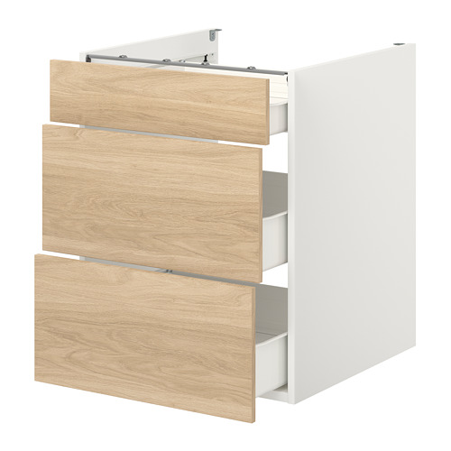 ENHET base cb w 3 drawers