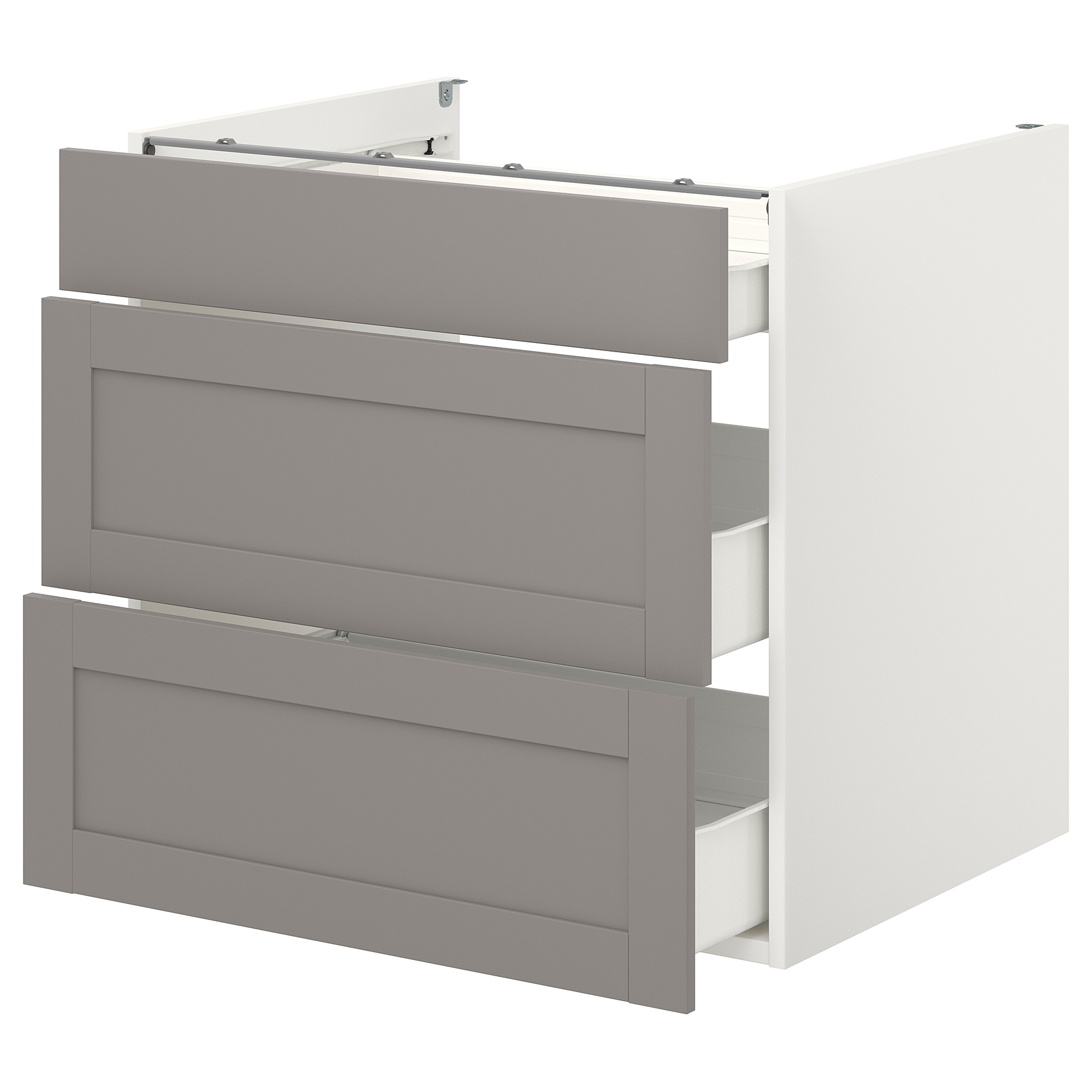 ENHET base cb w 3 drawers