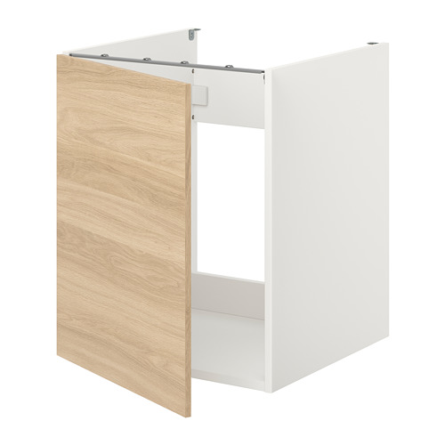 ENHET - bc f sink/door, white/oak effect | IKEA Taiwan Online - PE773176_S4
