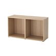 BESTÅ - 櫃框, 染白橡木紋 | IKEA 線上購物 - PE513545_S2 