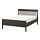 IDANÄS - bed frame, dark brown stained | IKEA Taiwan Online - PE784942_S1