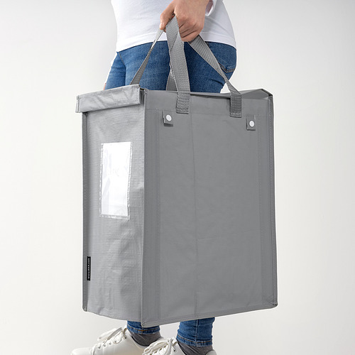 DIMPA - 垃圾分類袋, 白色/深灰色/淺灰色 | IKEA 線上購物 - PE830208_S4
