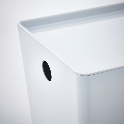 KUGGIS - box with lid, white | IKEA Taiwan Online - PE830203_S4