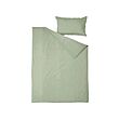 ÄNGSLILJA duvet cover and pillowcase