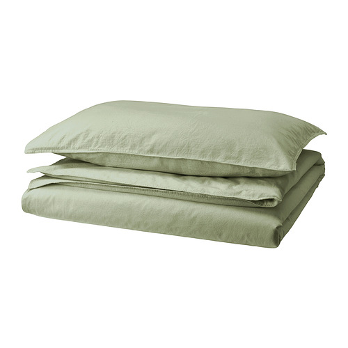 ÄNGSLILJA duvet cover and pillowcase