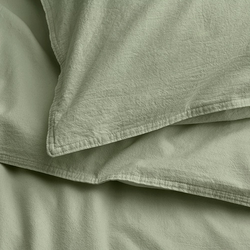 ÄNGSLILJA duvet cover and 2 pillowcases