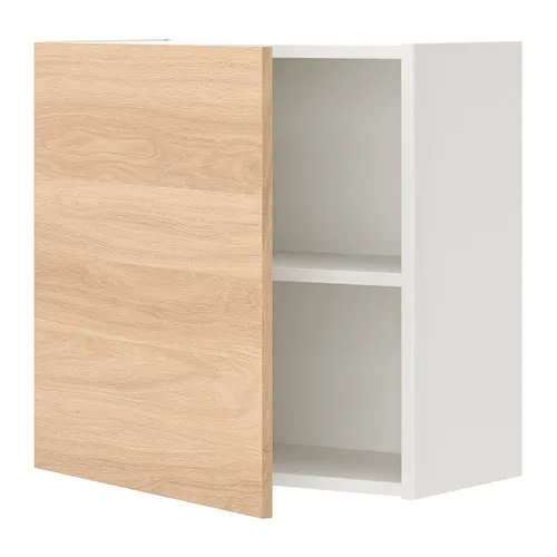 ENHET - 壁櫃組合, 白色/橡木紋, 60x32x60 公分 | IKEA 線上購物 - PE773232_S4