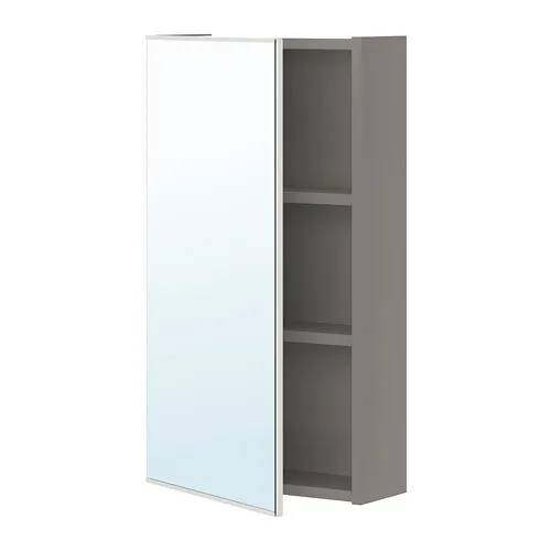 ENHET - 單門鏡櫃, 灰色, 40x17x75 公分 | IKEA 線上購物 - PE773298_S4