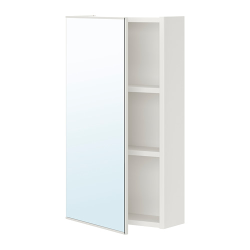 ENHET - mirror cabinet with 1 door, white, 40x17x75 cm | IKEA Taiwan Online - PE773242_S4
