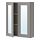 ENHET - 雙門鏡櫃, 灰色/灰色 框架 | IKEA 線上購物 - PE773285_S1