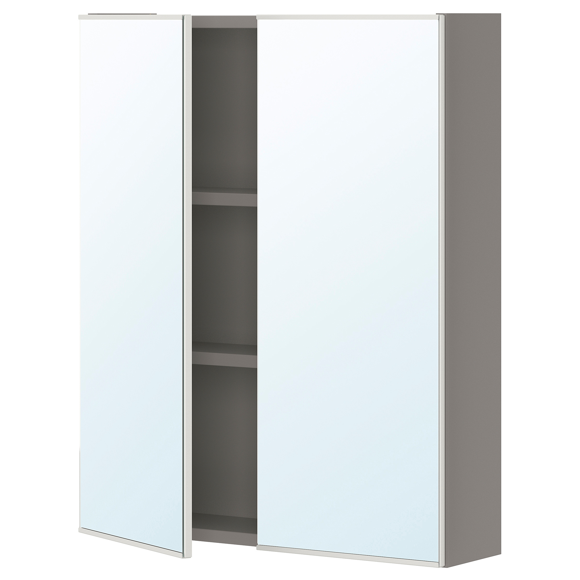 ENHET mirror cabinet with 2 doors