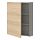 ENHET - 壁櫃組合, 灰色/橡木紋 | IKEA 線上購物 - PE773287_S1