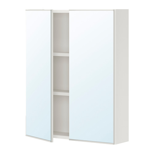 ENHET - 雙門鏡櫃, 白色 | IKEA 線上購物 - PE773292_S4