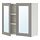 ENHET - 雙門鏡櫃, 白色/灰色 框架 | IKEA 線上購物 - PE773339_S1