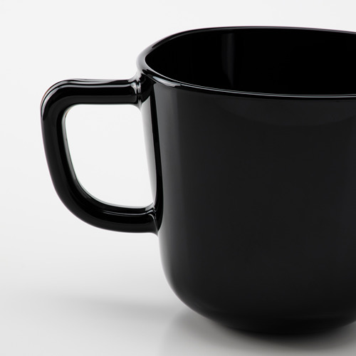BACKIG - mug, black | IKEA Taiwan Online - PE784989_S4
