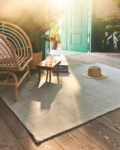 TIPHEDE - 平織地毯, 自然色/黑色, 120x180  | IKEA 線上購物 - PH169019_S4