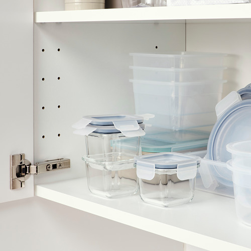 IKEA 365+ - food container with lid, square/glass | IKEA Taiwan Online - PE785018_S4