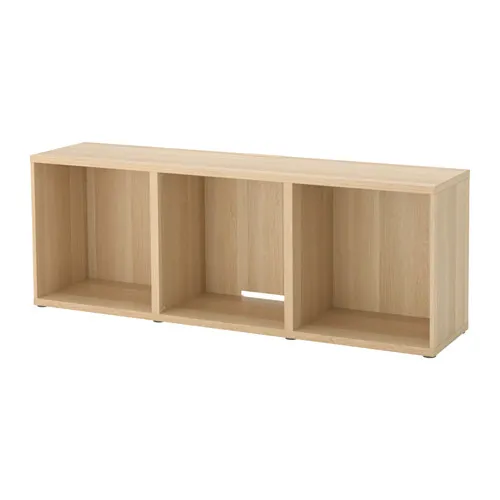 BESTÅ - 電視櫃, 染白橡木紋, 180x40x64 公分 | IKEA 線上購物 - PE516833_S4