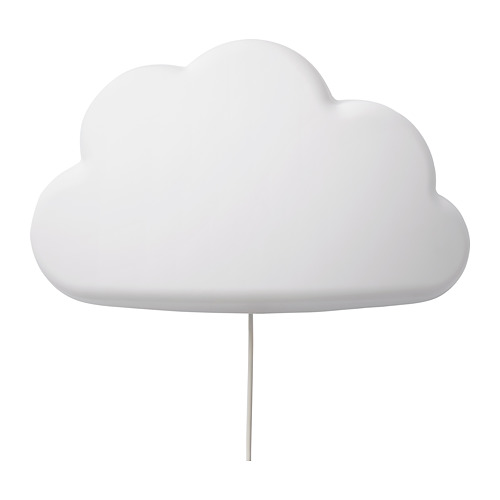UPPLYST - LED wall lamp, cloud white | IKEA Taiwan Online - PE730767_S4