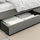 HAUGA - 軟墊式床附4個收納盒, Vissle 灰色 | IKEA 線上購物 - PE785026_S1