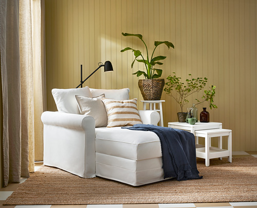 GRÖNLID - 躺椅, Inseros 白色 | IKEA 線上購物 - PH166119_S4