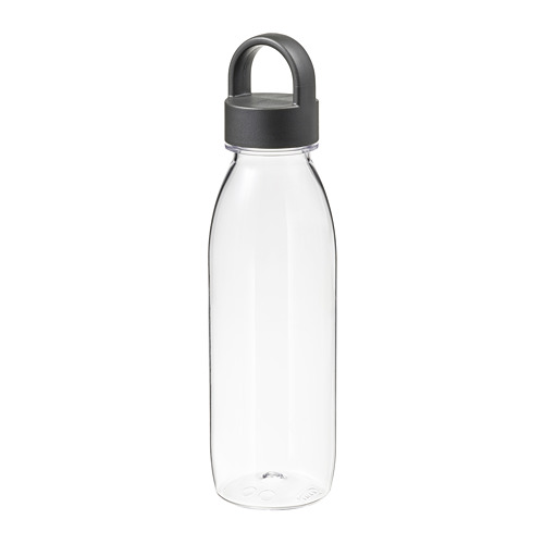 IKEA 365+ - water bottle, dark grey, 0.5 l | IKEA Taiwan Online - PE785100_S4