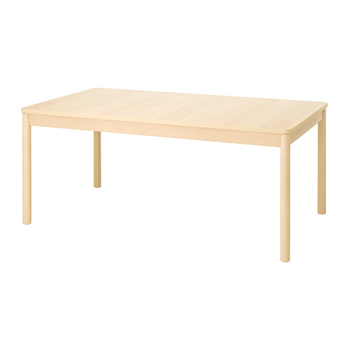 RÖNNINGE - extendable table, birch, 180/235x100 cm | IKEA Taiwan Online - PE830292_S4